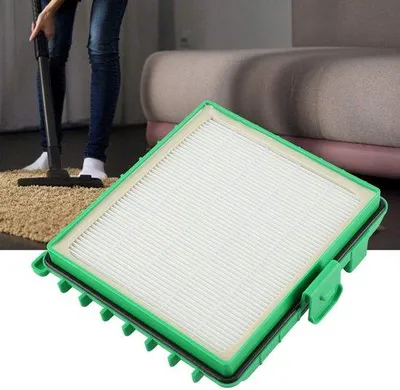 Imagen del producto de Filtro para aspiradora ecológico - HEPA - 172 x 160 x 40 mm - Carbón activado - Compatible con los modelos RO4421/RO4427 - Fácil de instalar