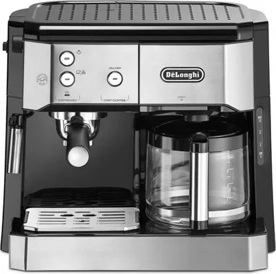 Zdjęcie produktu dla Ekspres do kawy DELONGHI BCO421.S, 15 bar, Filtr & Espresso, Dosettes ESE, 1750 W, Zbiornik 1L