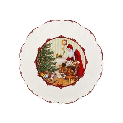 Obrázok produktu pre Villeroy & Boch Toy's Fantasy veľký tanier na sušienky: Santa prináša darčeky 42cm
