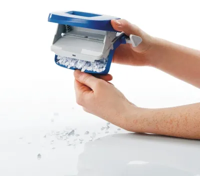 Produktbild von Novus Bürolocher E 216 fresh,bis 16 Blatt fresh grün/grau, Anschlagschiene
