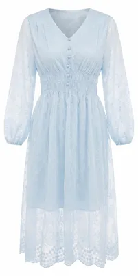 Image de Robe pour femmes SIDONA - bleue, taille M