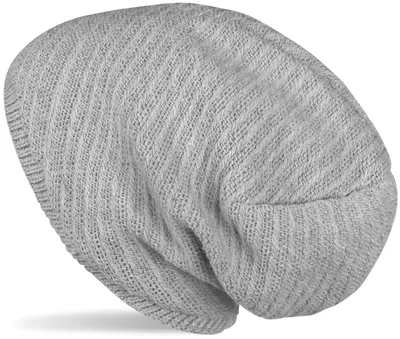 Produktbild von styleBREAKER Uni Strick Beanie Mütze mit Thermo-Fleece Innenfutter, Einfarbige Winter, Uni Strickmütze 04024176
