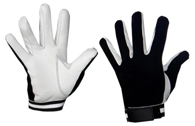 Produktbild von Sport- und Fitnesshandschuhe, Unihockeyhandschuhe für Torhüter, Echtlederhandschuhe (L)