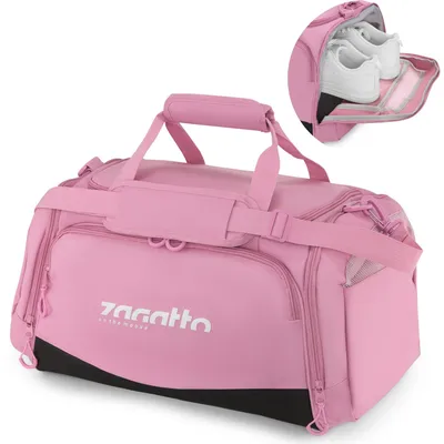 Produktbild von Zagatto Sporttasche Damen Sportbeutel Trainingstasche 44L Rosa Geräumige ZG1033