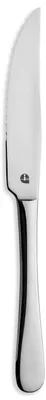Steakmesserset 2er-Pack, 18/0 Edelstahl, 22 cm, schwarz