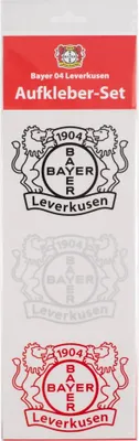 Produktbild von Bayer 04 Leverkusen Aufkleber 3er-Set, einfarbig