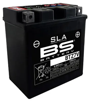 Zdjęcie produktu dla BS BATTERY SLA Akumulator bezobsługowy aktywowany fabrycznie - BTZ7V