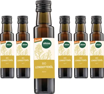 Produktbild von Leindotteröl, nativ, demeter, 6x 100ml