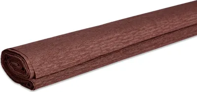Produktbild von Feinkrepp-Papier 32g/qm 50cmx250cm im Polybeutel schoko