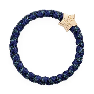Produktbild von By Eloise London Gold Star Woven Navy Shimmer