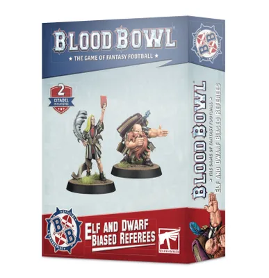 Produktbild von Games Workshop Parteiische Schiris: Elf und Dwarf, Sammelfigur