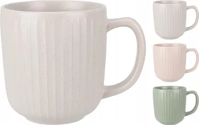Immagine prodotto di Tazza in Vetroceramica - Motivo a scanalature 360 ml, vari colori