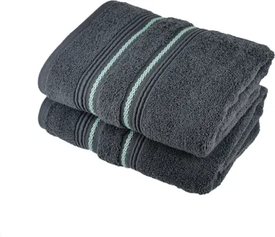 Produktbild von Handtuch STRIPE grau 50x90 cm