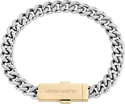 Image de ASTON MARTIN Bracelet homme en acier inoxydable bicolore AML ICON MJIUF5BM4