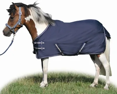 Produktbild von HKM Regendecke Economic mit Polarfleece 0g dunkelblau