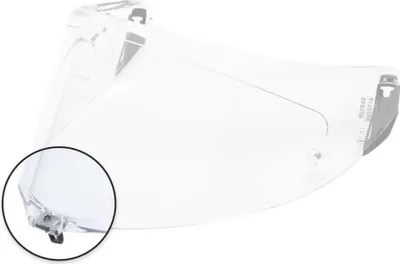 Image de Agv Pista Gp Rr/corsa R Crochet de visière de casque Transparent Transparent One Size