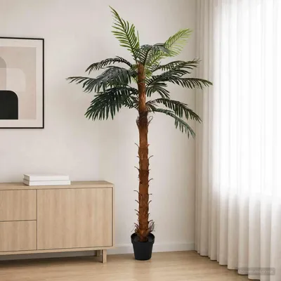Image de Arbre Cocuspalm artificiel Vert 70 x 20 x 200 cm