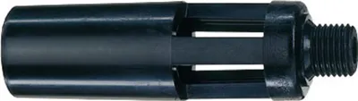Produktbild von ELMAG Vollstrahldüse Kunststoff schwarz Ø 2,0 mm, AG M12x1,25, für Ausblaspistolen