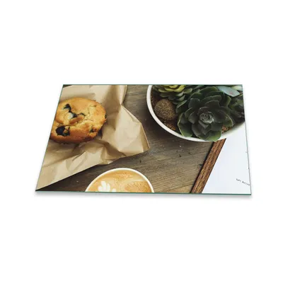 Produktbild von Herdabdeckplatte Glaskeramik 1 Teilig 80x52 Essen Braun Abdeckung Glas Spritzschutz