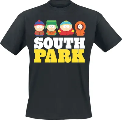 Produktbild von South Park T-Shirt Herren South Park schwarz XL