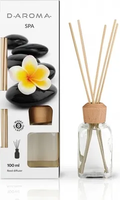 Produktbild von Duftdiffusor D-aroma Reed Diffuser 100ml Spa Lufterfrischer
