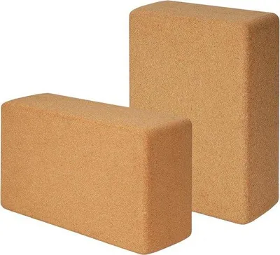 Produktbild von Famanu Yogablöcke aus Kork - Set von 2 - für Yoga und Stretching