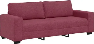 Produktbild von 3-Sitzer-Sofa Weinrot 220x77x82 cm Stoff