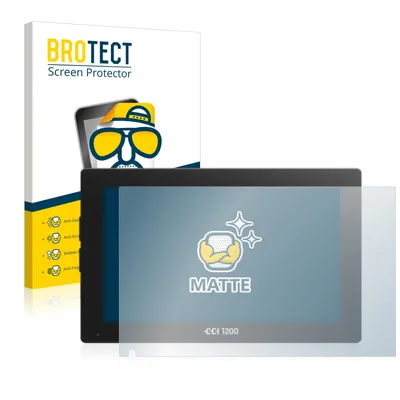 Produktbild von BROTECT Schutzfolie für Isobus CCI 1200 Displayschutz Displayschutzfolie Folie Matt Entspiegelungsfolie