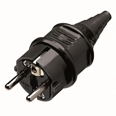 Produktbild von MENNEKES 10754, Gerade, Männlich, Schwarz, IP44, 1 Stück(e)