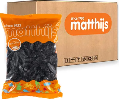 Produktbild von Matthijs - Brussels manneke Lakritz - 4x 1kg