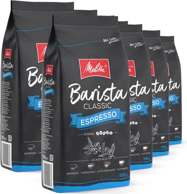 Produktbild von Melitta Barista Classic Espresso, Kaffeebohnen, für Kaffee-Vollautomaten, im Set