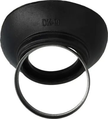Produktbild von vhbw Augenmuschel Sucher Ersatz für Nikon DK-19 für Kamera Spiegelreflexkamera DSLR Okular - Schwarz