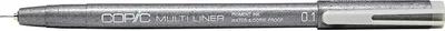 Produktbild von COPIC Fineliner Multiliner 0,1 mm grau