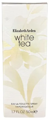 Zdjęcie produktu dla Elizabeth Arden White Tea, Kobiety, 50 ml, Butelka jednorazowa, Szałwia muszkatołowa, Mandarynka, Morski, Irys, Herbata, Kumpel, Różowy, Piżmo, Ambrette, Tonkowiec wonny, Drewniany