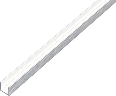 Obrázek produktu pro GAH-Alberts 488949, Hliník, Nerezová ocel, Ve tvaru U, 1 kusů, 100 cm, 1 cm