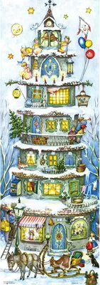 Produktbild von Adventskalender "Weihnachtsturm""