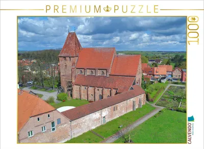 Produktbild von CALVENDO Puzzle Kloster Rehna | 1000 Teile Lege-Größe 64 × 48 cm Foto-Puzzle für glückliche Stunden