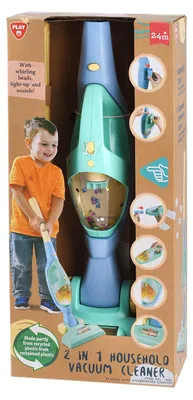 Produktbild von Playgo 2-in-1-Akku-Staubsauger mit Licht und Sound