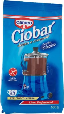 Produktbild von Cameo Ciobar Professional Classico Vorbereitung für Heiße Schokolade Schokoladengetränk 24 Tassen Glutenfrei 600g