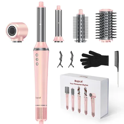 Produktbild von 5-in-1 Föhnbürste und Multistyler mit Ionentechnologie und Hitzeschutz