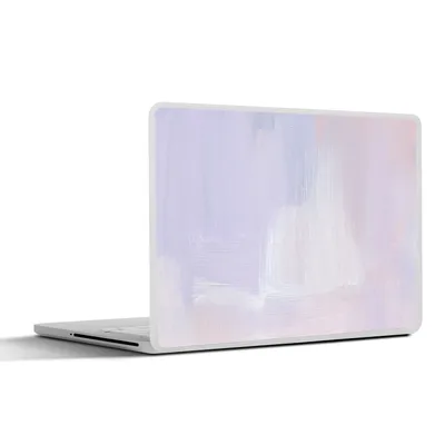 Produktbild von MuchoWow® Laptop Aufkleber Sticker Cover Pastell - Farbe - Gestaltung 36.5x27.5 cm - Laptop-Sticker