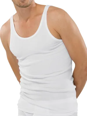 Produktbild von Schiesser Herren Unterhemd 005067-100, Größe 14 (6XL), Weiß