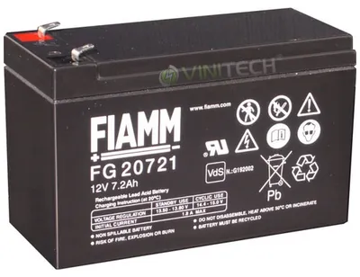 Produktbild von FIAMM Akku als Ersatz für 12V 7,2AH AKKU UPS USV SU700 SU1400 SU1000 SU600