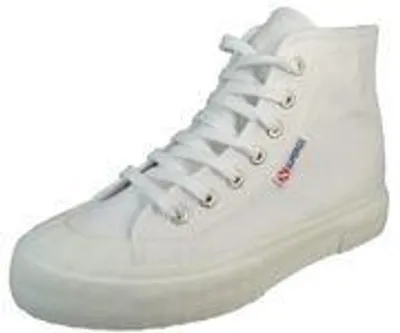 Image de Superga Dames Haute Sneaker 2696 Stripe High Top S112I9W blanc