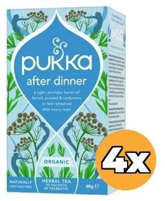 Productafbeelding van 4x Pukka After Dinner (20 zakjes)