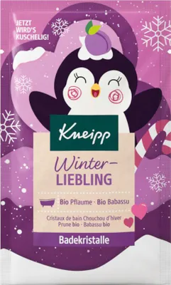 Zdjęcie produktu dla Kneipp Winter Favourite Kryształki do kąpieli Organiczna śliwka i babassu 60g