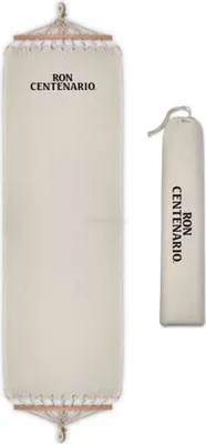 Produktbild von Hängematte Ron Centenario in beige mit Beutel Hänge Sessel Stuhl Liegematte Liegestuhl zum relaxen / entspannen