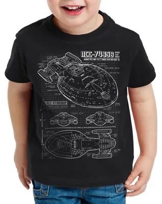 Produktbild von style3 NCC-74656 Voyager T-Shirt Kinder blaupause