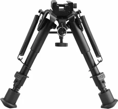 Obrázek produktu pro Skládací dvojnožka - brašna - 15-23 cm - kovová - nastavitelná - černá