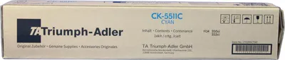 Produktbild von Triumph-Adler CK-5511C Toner Cyan 1T02R5CTA0 -A